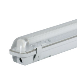 Réglettes fluorescentes étanches 1x18W