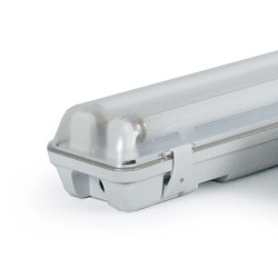 Réglettes fluorescentes étanches 2x18W