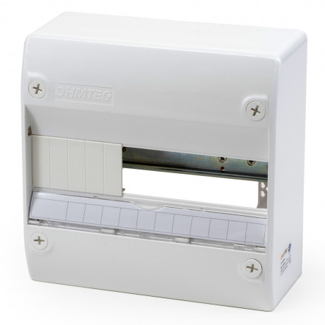 Tableau nu 1 rangée à rail amovible (13 modules)