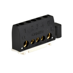 Bornier de phase 5 bornes