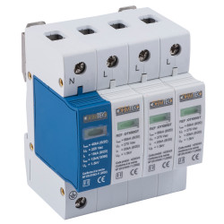 Parafoudre à varistance pour circuit triphasé