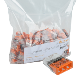 200 Wago à enfichage direct 2273-203 / 3 entrées