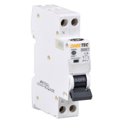 Disjoncteur &agrave; vis 1P+N 3kA 10A