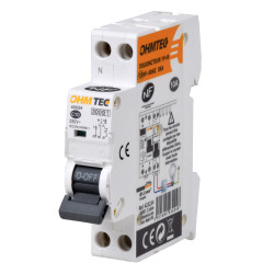 Disjoncteur à vis 1P+N 3kA 10A