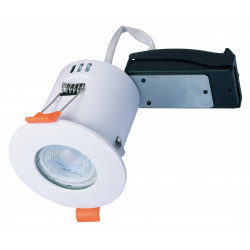 Spot à encastrer fixe recouvrable - Ø82mm - 10W maxi - sans ampoule -  IP65