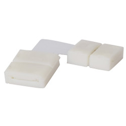2 connecteurs à 90° pour ruban de 10mm - 2 broches
