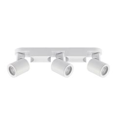 Spot Gu10 triple orientable blanc - 3x8W max sans ampoule