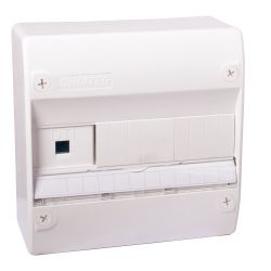 Coffret de communication  1 rangée avec 4 connecteurs RJ45 CAT 6