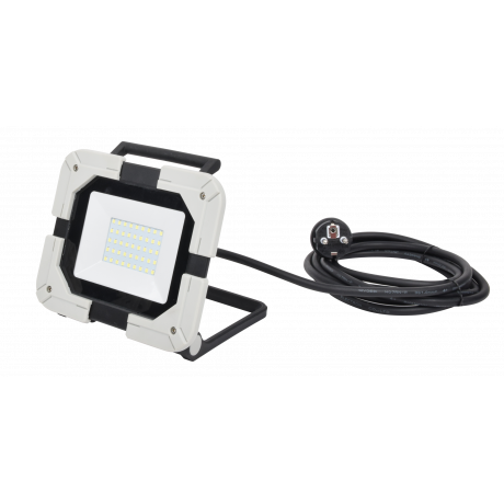 Projecteur de chantier portable à LED extra plat 30W - 4000K - 3000 lumens - IP65