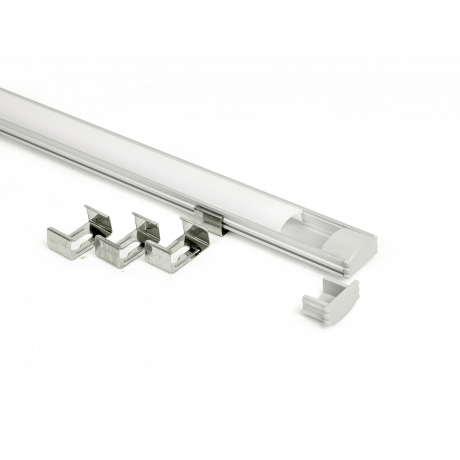 Kit 2m - Profilé aluminium + diffuseur