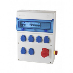 Coffret de Chantier monophasé et triphasé 32A