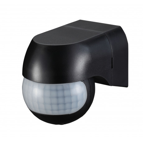 Détecteur de mouvement infrarouge noir