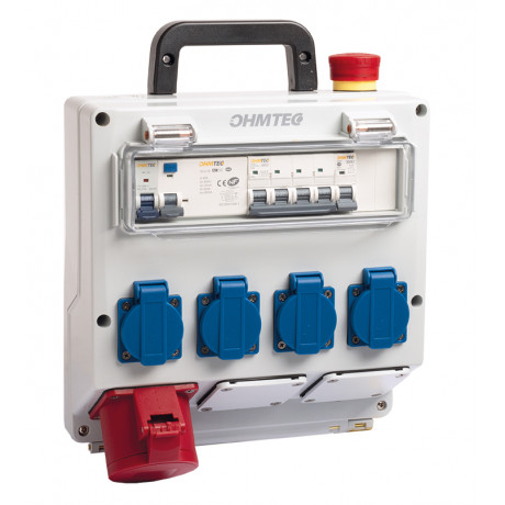 Coffret de chantier monophasé et triphasé