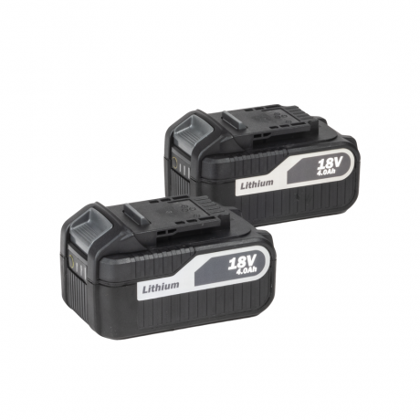 2 batteries 4Ah - li-ion