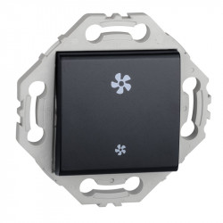 Interrupteur VMC anthracite